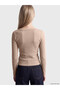 Esvab • Modern & Distinctive U Roba Collar Women's Ribbed Bodysuit - 5