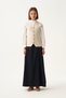 Buttoned v-neck knit cardigan - 3
