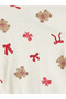Two Mt Shop Quality Lcw Baby Ecru Patterned Baby Girl Sweatshirt - 2