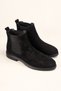 Men's Black Genuine Suede Chelsea Boots – Magenda - 5