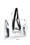 Unisex Textile Silver Medium Cloth Tote Bag - 2