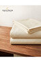 210TC Cotton Satin King Solid Bed Sheet Set 3PC | Soft Breathable Satin Flat Sheet 274x260 cm | 2 pillowcase 50x75 cm | OEKO-TEX & ECAS Certified - 6