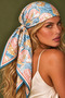 Women's Bandana Printed Stylish Bandana Suitable for Daily Use 65X65 cm