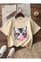 Tricou, bej - 3