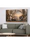Flower and Seascape in a Vase One Piece Unilluminated Canvas - Canvas Painting - 4