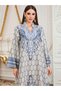 Rochie maxi, mix culori - 3