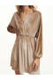 Rochie mini, bej