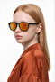 Veron Green Orange Mirror Sunglasses - 2