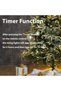 100M 1000LED Warm White Fairy String Lights with Remote Control, 8 Modes Timer Dimmable Christmas Tree Decorative Lights for Indoor & Covered Outdoor Holiday Party Decoration - 5