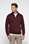 Cotton Thessaloniki Regular Fit Normal Cut Zippered High Collar Sweatshirt - 3