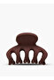 Gloo Pack of 6 Curved Hair Clamp with Slotted Design - 7