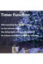 30M 300LED Fairy String Lights with Remote Control, Cool White Christmas Decorative Lights for Christmas Tree, Home Indoor & Outdoor Party Decoration - 2