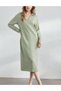 Rochie maxi, verde