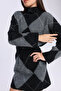 Baklava Patterned Knitwear Skirt Set - 4