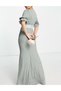 Rochie maxi, verde - 2