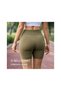 Sports Women's High Waist Biker Leggings Stretchy Gathering Tightening Fitness Pilates Etc. Casual Comfortable Leggings - 3