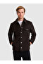Brown Regular Fit Jacket 50332321-Vr029