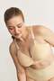 Wireless Gathering Bra Cc894 Tan - 5
