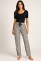 Woman milan leopard single bottom