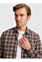 Brown Regular Fit Long Sleeve Shirt 50332034-Vr029 - 2
