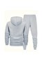 Men's Oversize Printed Hooded Tracksuit Set - 2