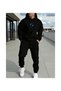 Men's Oversize Printed Hooded Tracksuit Set