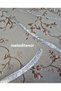 Woven Fabric Lined Glittery Silver Shiny Pearlescent Stain-Resistant Luxury Round Pvc Oilcloth Tablecloth - 2