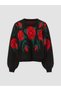 Floral Women's Knitwear Sweater