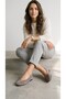 Elsa Mink Suede 100% Genuine Leather Daily Ballet Flats - 5