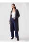Rmz Gi̇yi̇m Farkiyla Shawl Roba Collar Loose Fit Women's Knitwear Cardigan - 2
