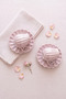 4 Pieces 2-Person Pearlescent Porcelain Coffee Cup 100 ml - 2