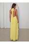 Rochie maxi, galben - 2
