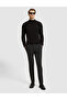Black Slim Fit Basic Sweater 50331459-Vr046 - 4