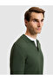 Dark Khaki Slim Fit Basic Sweater 50331477-Vr111 - 2