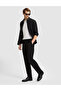 Black Slim Tailored Fabric Trousers 50327097-Vr046 - 3