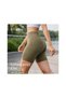 Sports Women's High Waist Biker Leggings Stretchy Gathering Tightening Fitness Pilates Etc. Casual Comfortable Leggings - 2