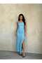 Rochie midi, albastru
