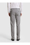 Gray Slim Fit Fabric Trousers 50337490-Vr024 - 5