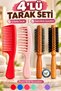 4-Piece Comb Set and Hair Brush