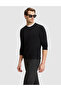 Black Regular Fit Basic Sweatshirt 50334023-Vr046 - 4