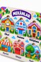 Mechanisms Themed Educational Puzzle Board with 6 Figures Children's Puzzle 27X18 cm 3 mm Mdf - 5