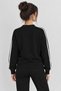 Women's Striped Detail Circular Neck Sweatshirt - 2