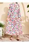 Rochie maxi, mix culori - 2