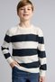 Boy's Sweater C1710A8/Er113 Ecru Melange