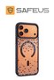 Magsafe Compatible Transparent Mica Shiny Stone Premium Case Compatible with iPhone 18 Pro Max / 17 Pro Max