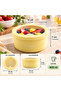 600 ml 100% Platinum Silicone Round Storage Container, Transparent Window Lid, Bpa Free, Microwave and Freezer Compatible, Reusable Food Container - 3