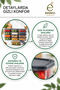 12-Piece Storage Container Set – Transparent Food Storage Containers with Lids, Kitchen and Refrigerator Organizer Set - 2