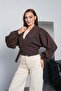 Women's Palermo Fabric Belt Detailed Short Trench Coat - 5
