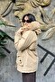 Warm Water-Repellent Regular Fit Hooded Italian Coat Model Sun581 - 4