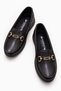 Saraçlı Buckle Women's Shoes; Black Black - 4